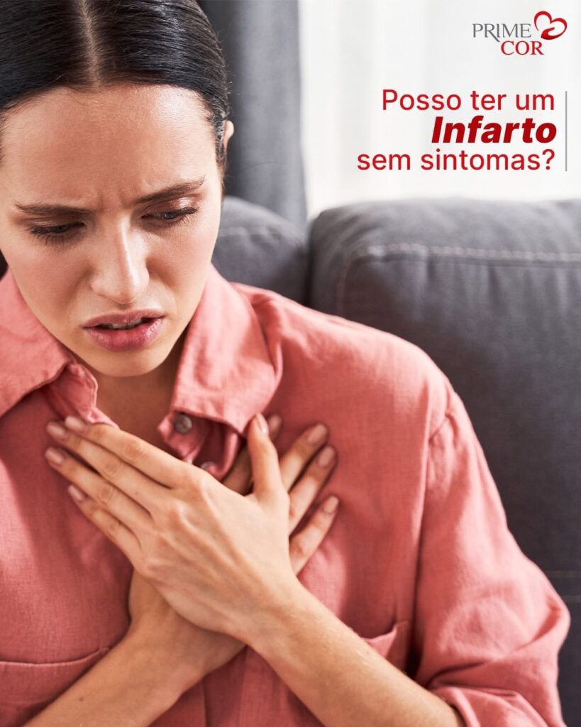 Posso ter um infarto sem sintomas?