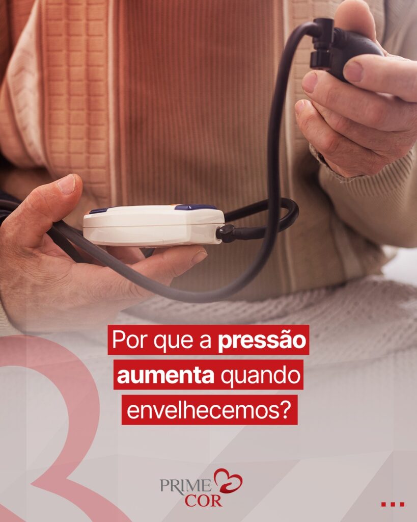 Por que a pressão aumenta quando envelhecemos?