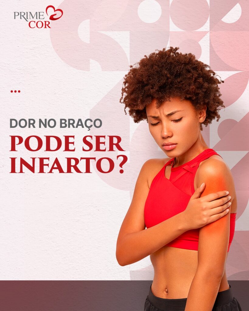 Dor no braço pode ser infarto?